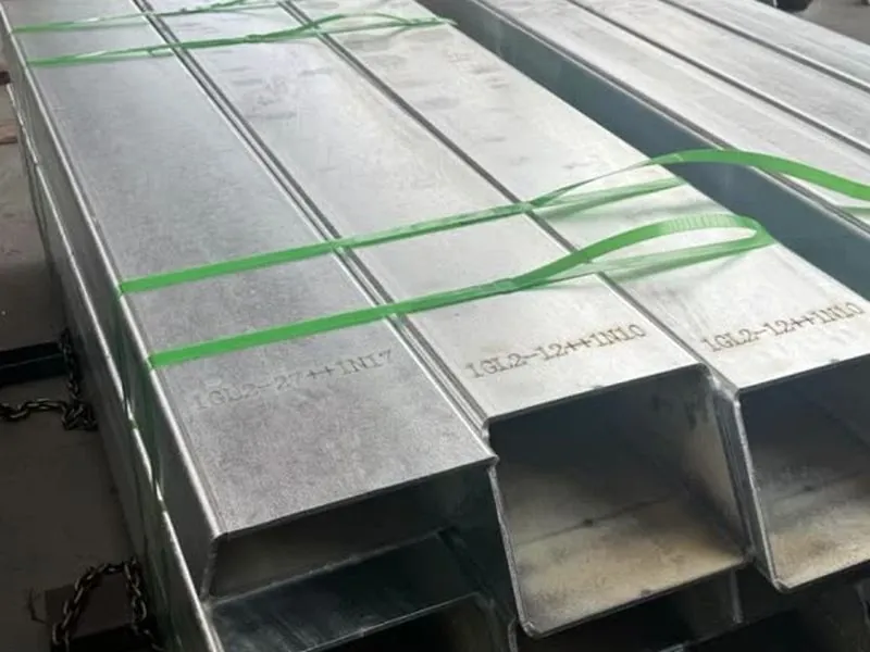 Galvanized square and rectangular tube hot dipped zinc coated RHS SHS supplier